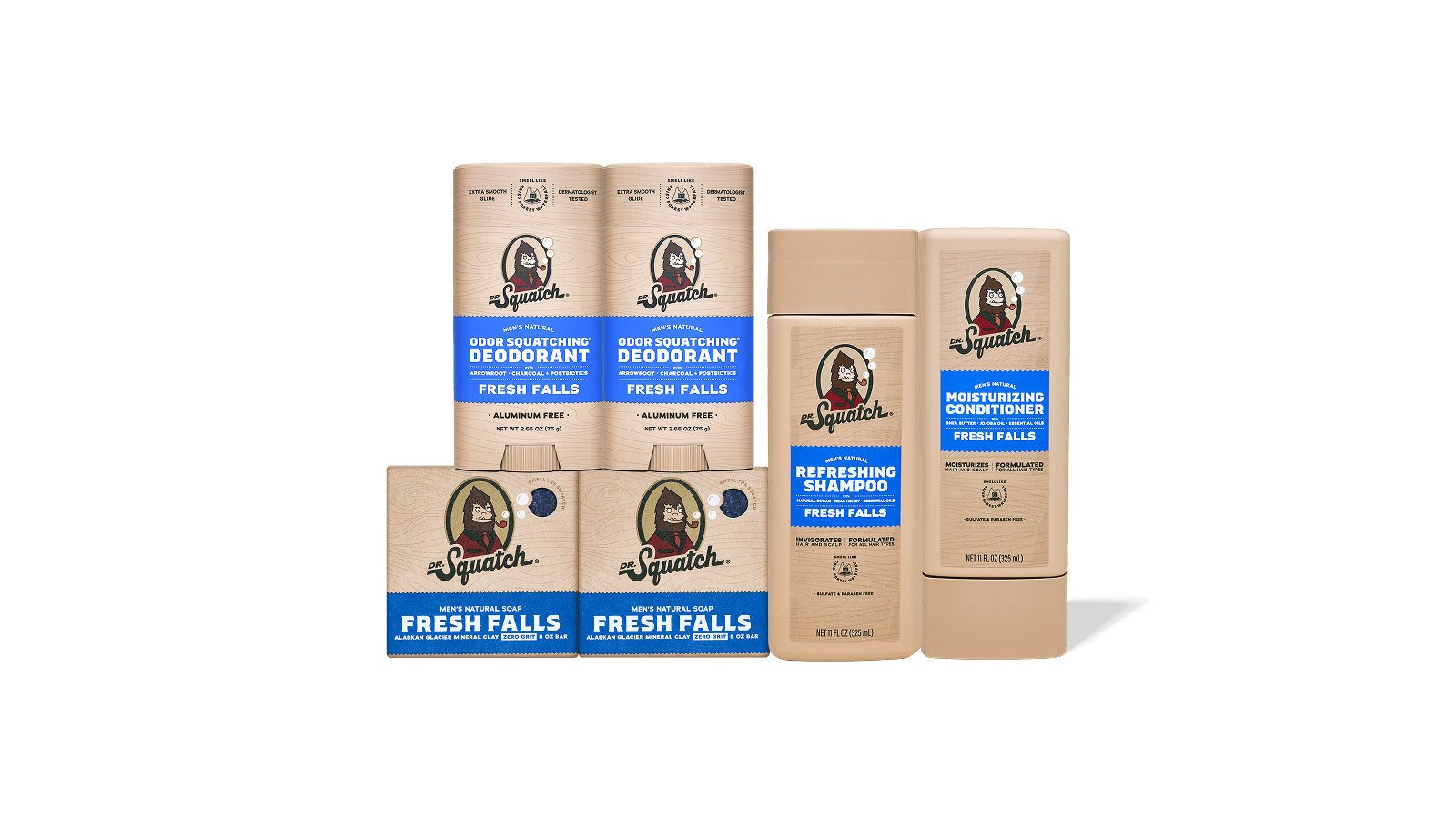 Dr. Squatch Soap Champions Only Set