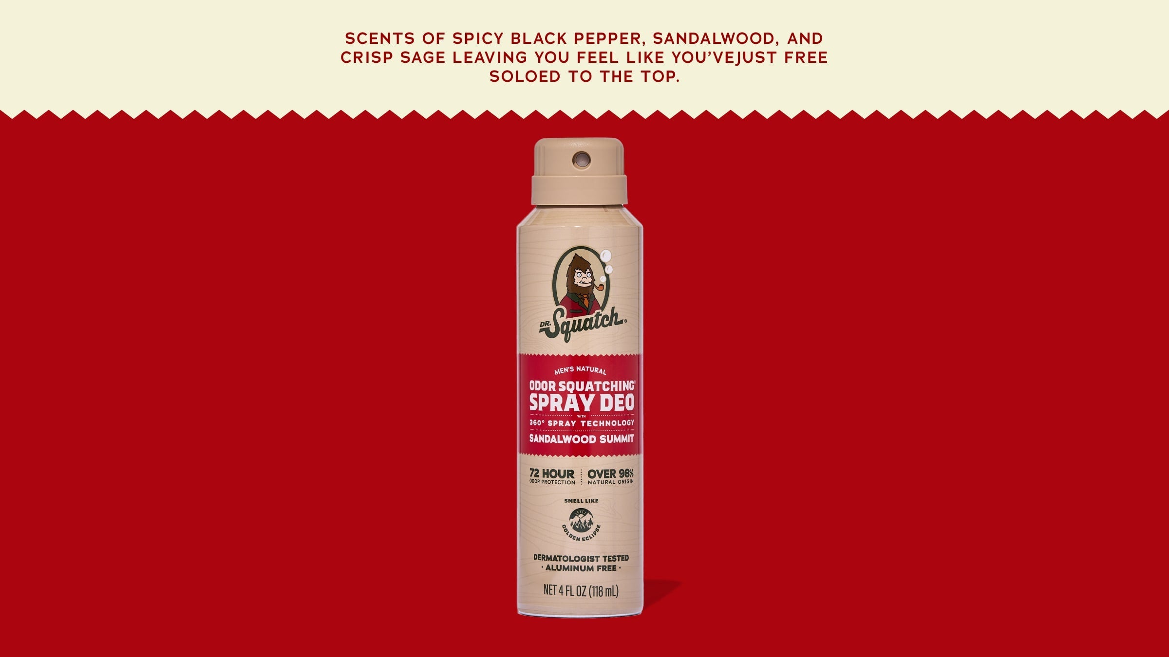 Dr. Squatch Soap Sandalwood Summit Spray Deodorant - Image 4