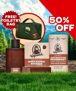 Dr. Squatch Soap Signature Scent Set + FREE Toiletry Bag