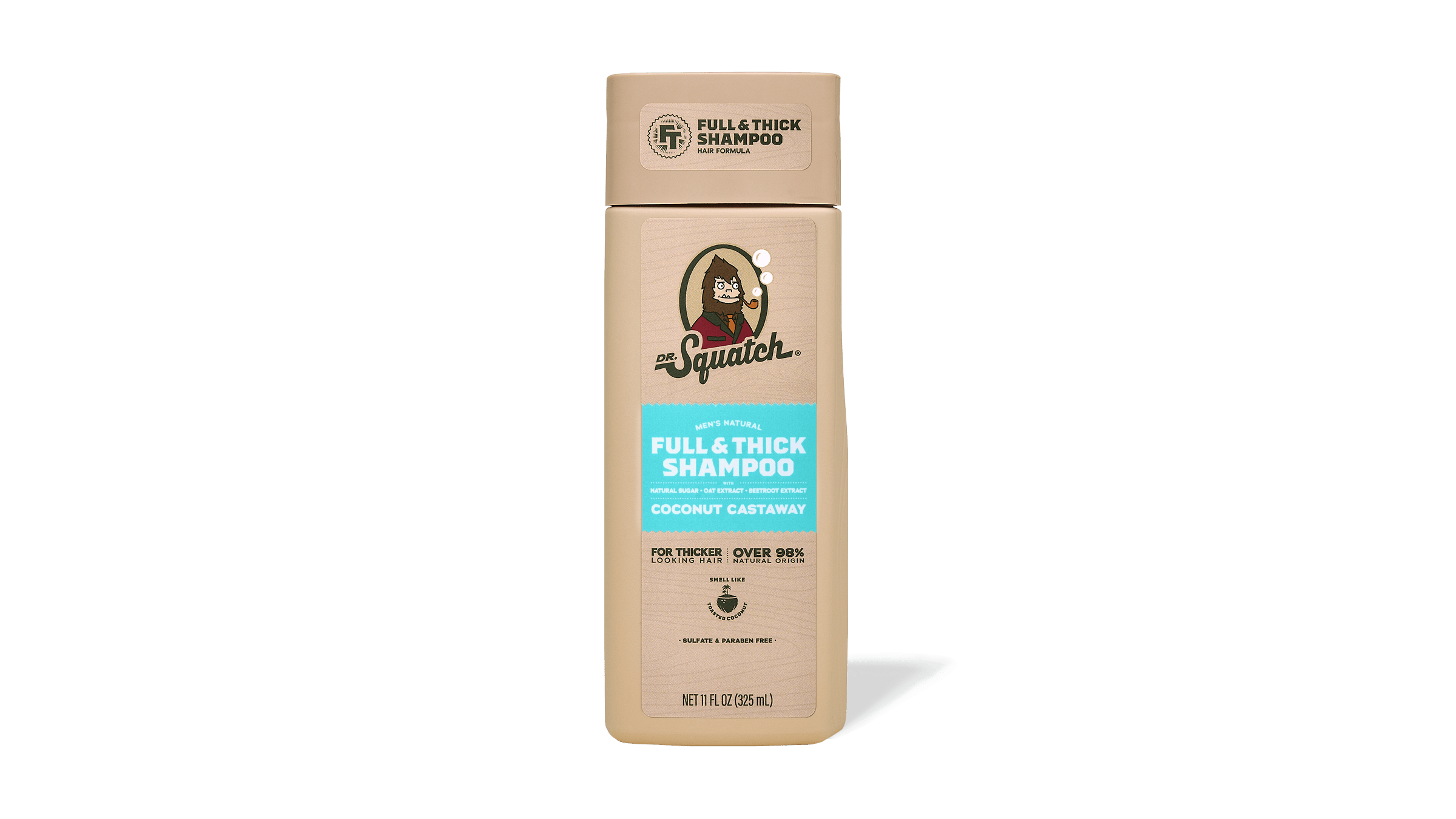 Dr. Squatch Soap Coconut Castaway Full & Thick Shampoo