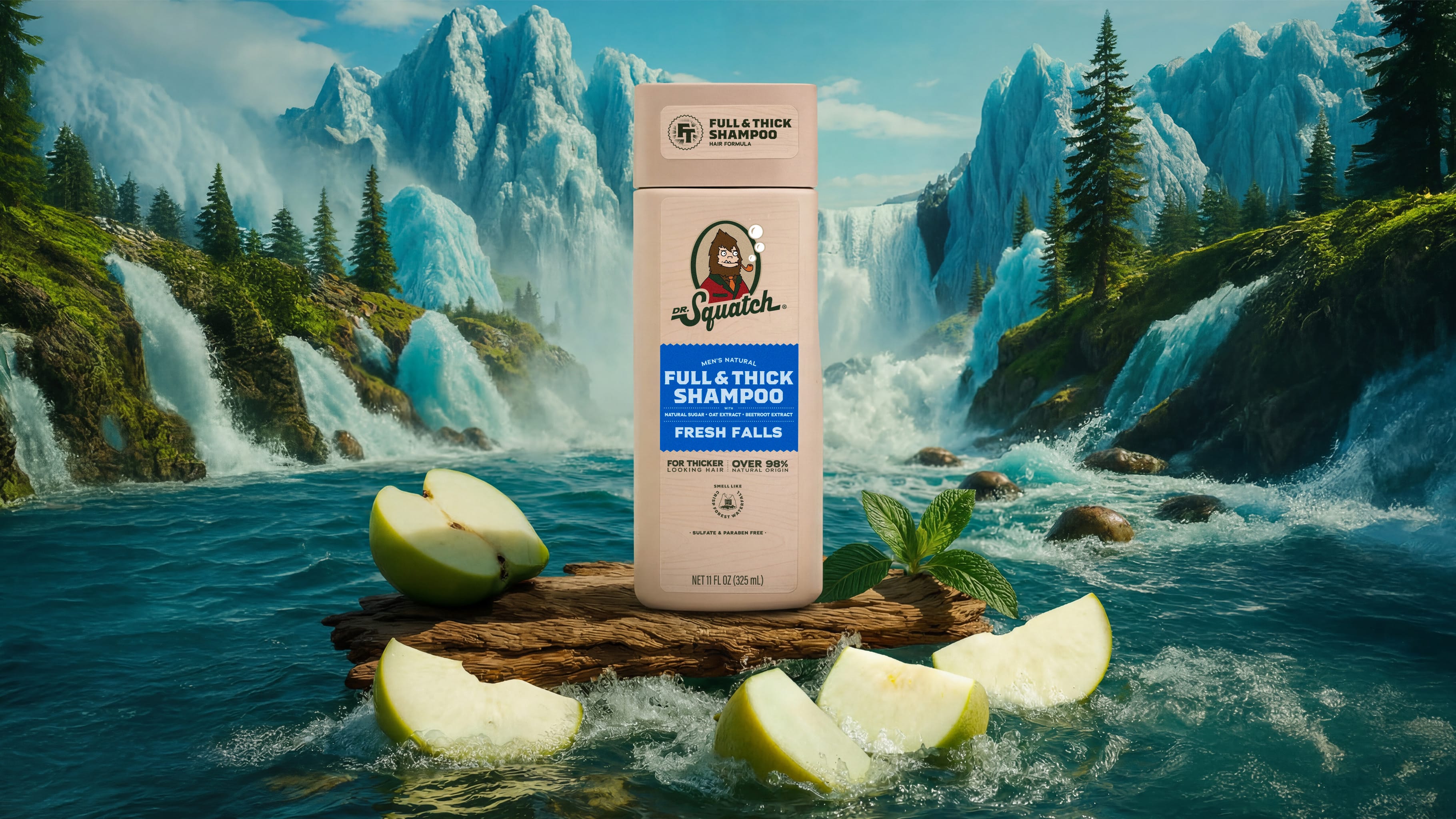 Dr. Squatch Soap Fresh Falls Full & Thick Shampoo - Image 2