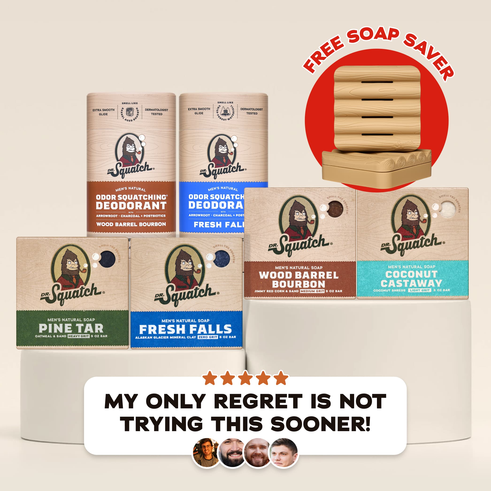 Dr. Squatch Soap The Starter Bundle