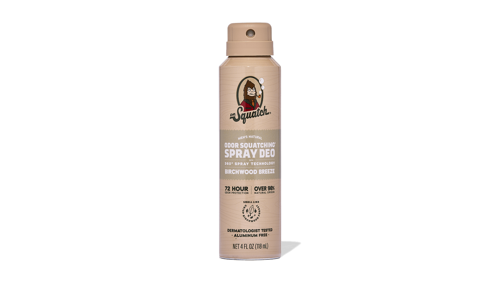 Dr. Squatch Soap Birchwood Breeze Spray Deodorant