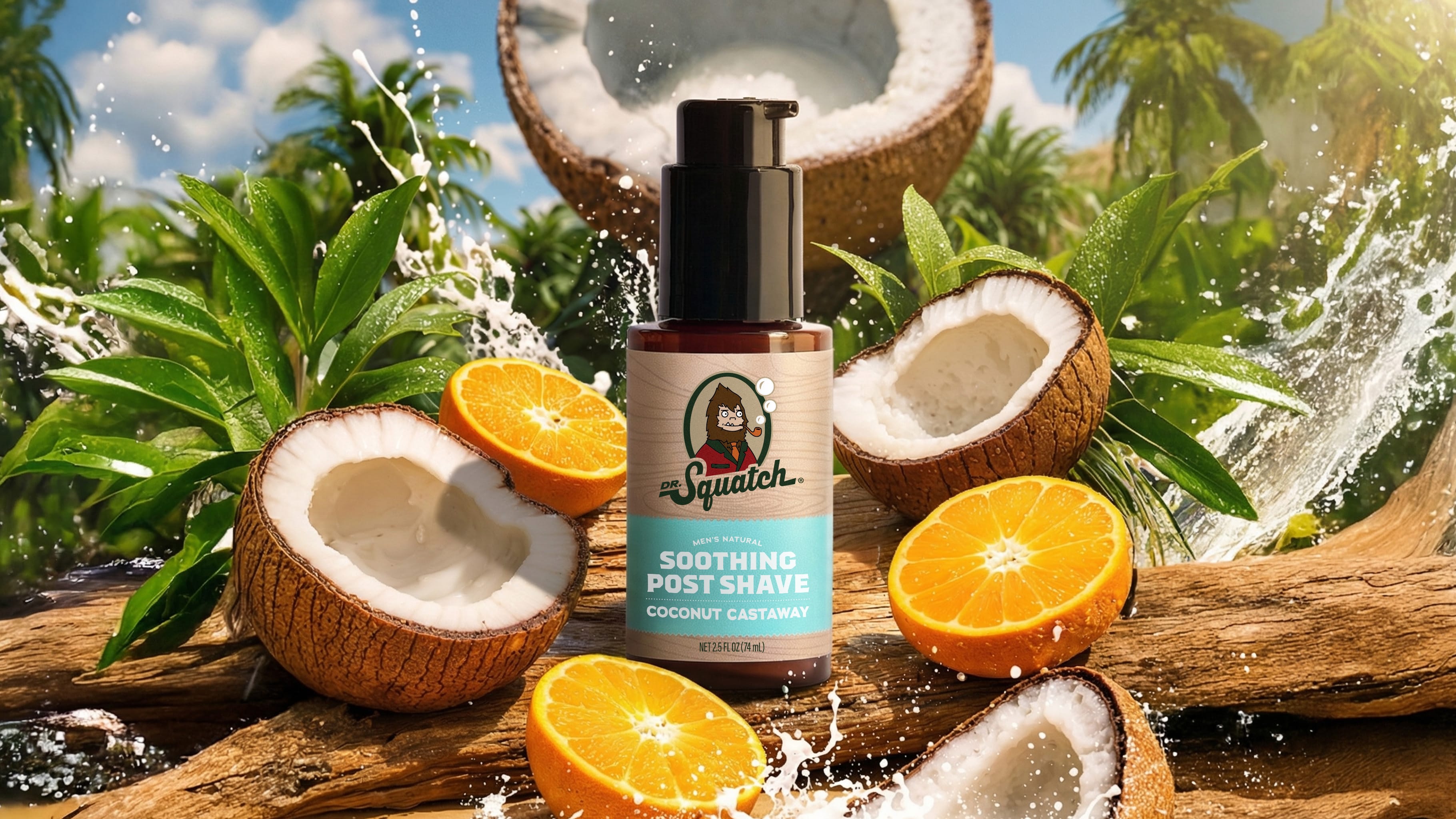 Dr. Squatch Soap Soothing Post Shave Coconut Castaway - Image 6