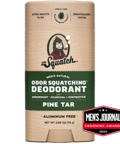 Dr. Squatch Soap Essentials: Pine Tar Deodorant