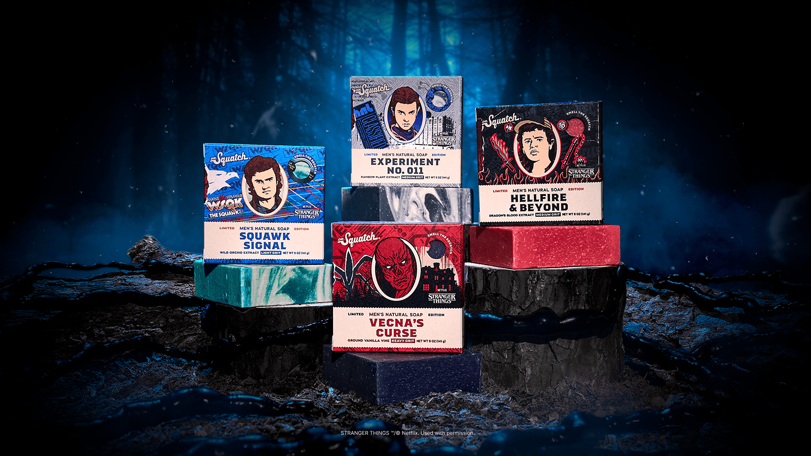 Dr. Squatch Soap Stranger Things 4-Pack - Image 6