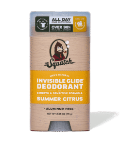 Dr. Squatch Soap Summer Citrus Invisible Glide Deodorant
