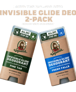 Dr. Squatch Soap Exclusive: Invisible Glide Deodorant 2-Pack Trial