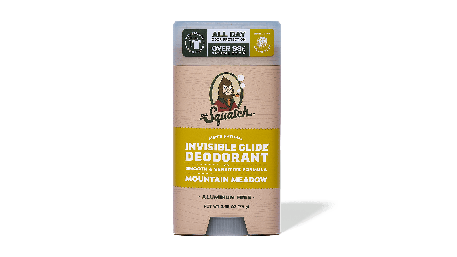 Dr. Squatch Soap Mountain Meadow Invisible Glide Deodorant