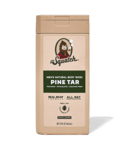 Dr. Squatch Soap 14 oz Pine Tar Exfoliating Body Wash