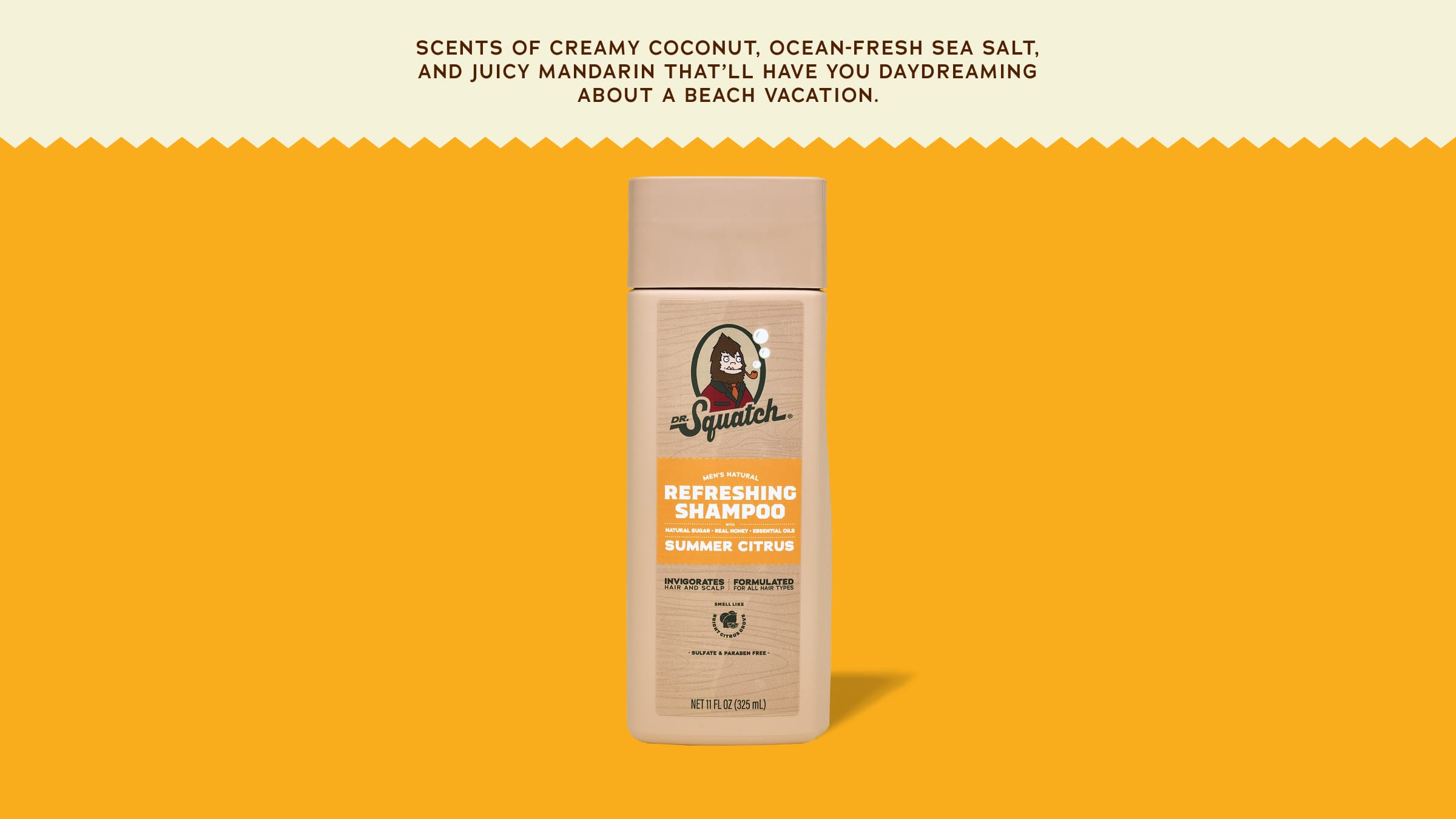 Dr. Squatch Soap Summer Citrus Shampoo - Image 2