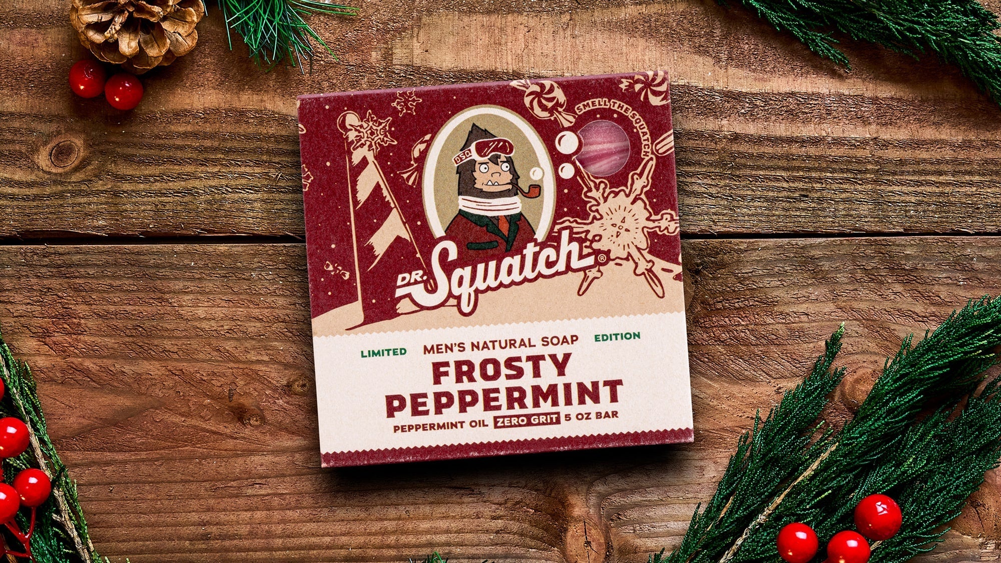 Dr. Squatch Soap Frosty Peppermint - Image 2