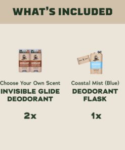 Alternative view of Dr. Squatch Soap 2-Pack Glide + Deo Flask