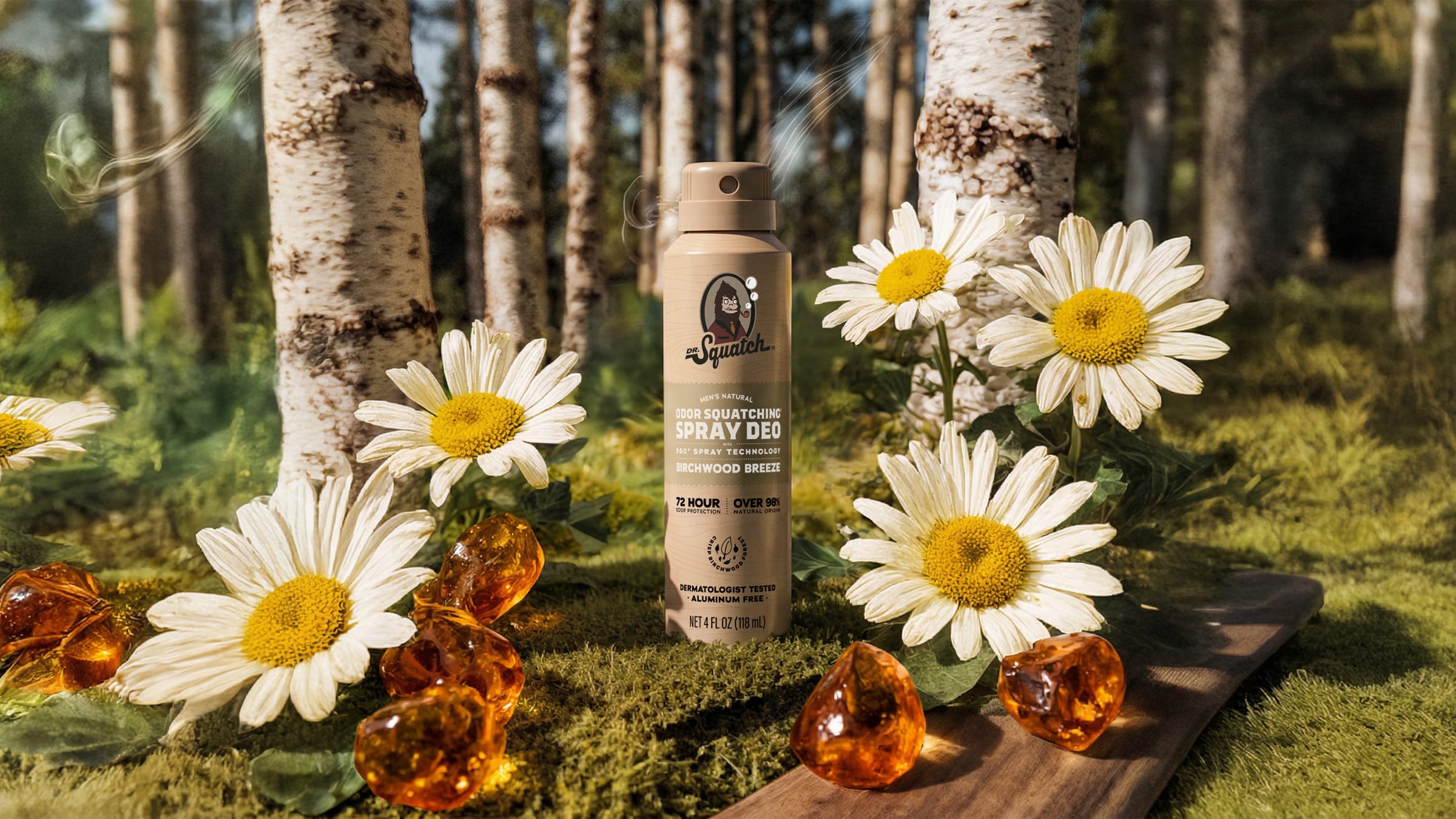 Dr. Squatch Soap Birchwood Breeze Spray Deodorant - Image 2