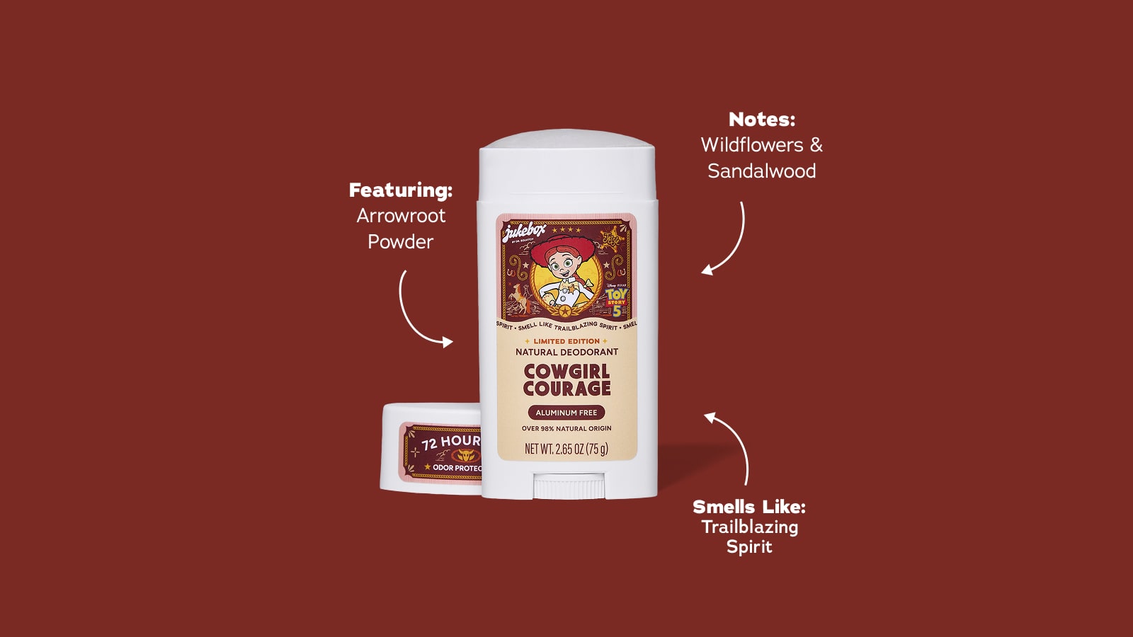 Dr. Squatch Soap Cowgirl Courage Deodorant - Image 2