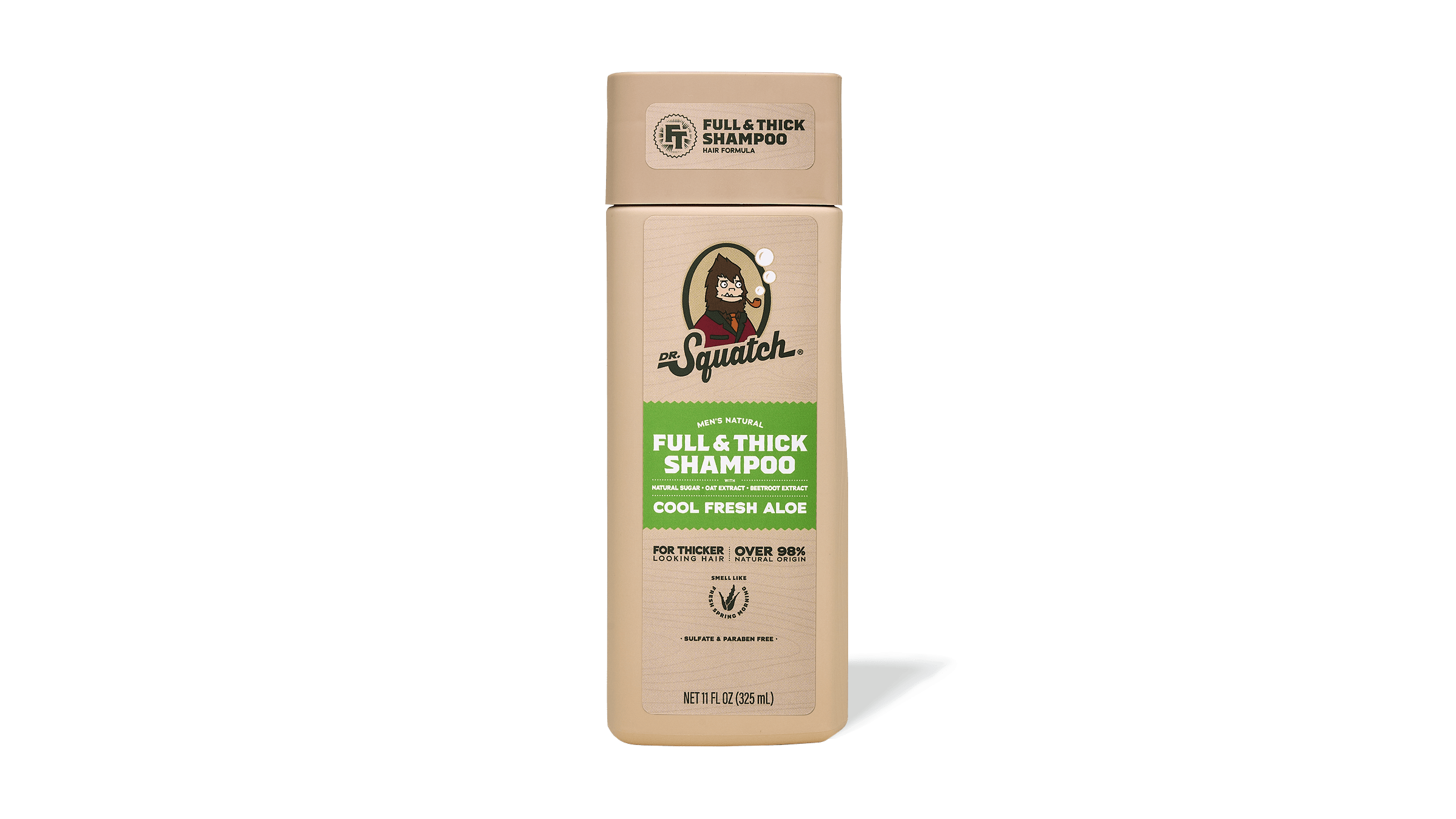 Dr. Squatch Soap Cool Fresh Aloe Full & Thick Shampoo