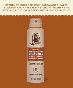 Alternative view of Dr. Squatch Soap Wood Barrel Bourbon Spray Deodorant