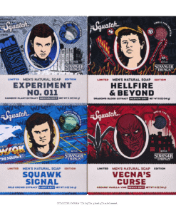 Dr. Squatch Soap Stranger Things 4-Pack