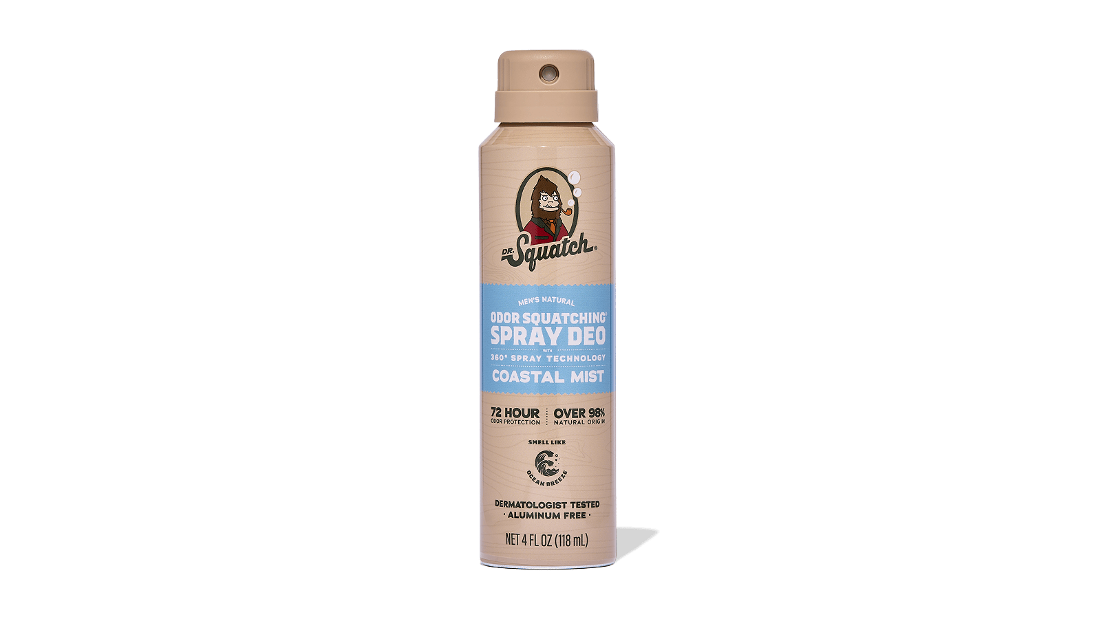 Dr. Squatch Soap Coastal Mist Spray Deodorant