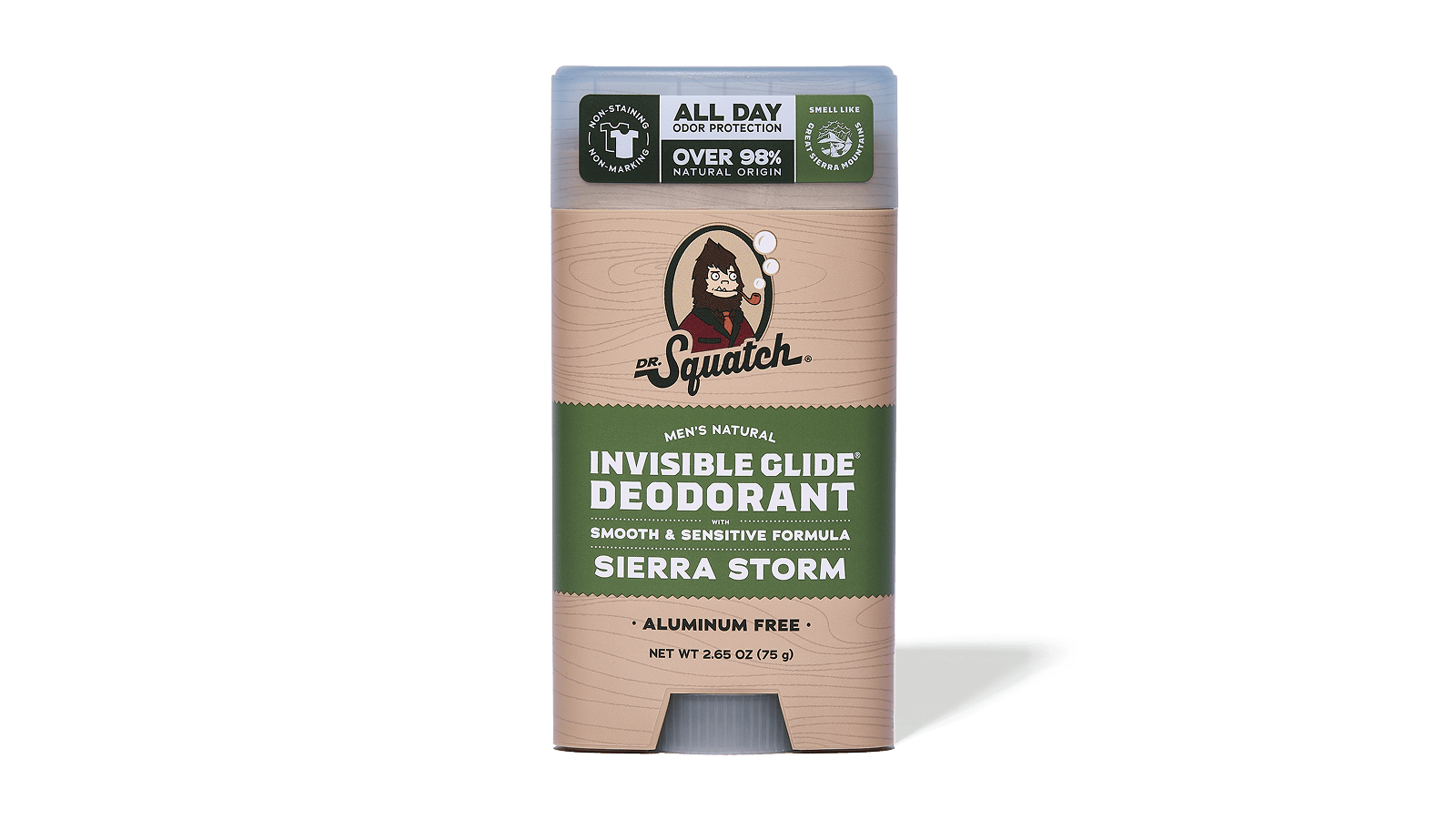 Dr. Squatch Soap Sierra Storm Invisible Glide Deodorant