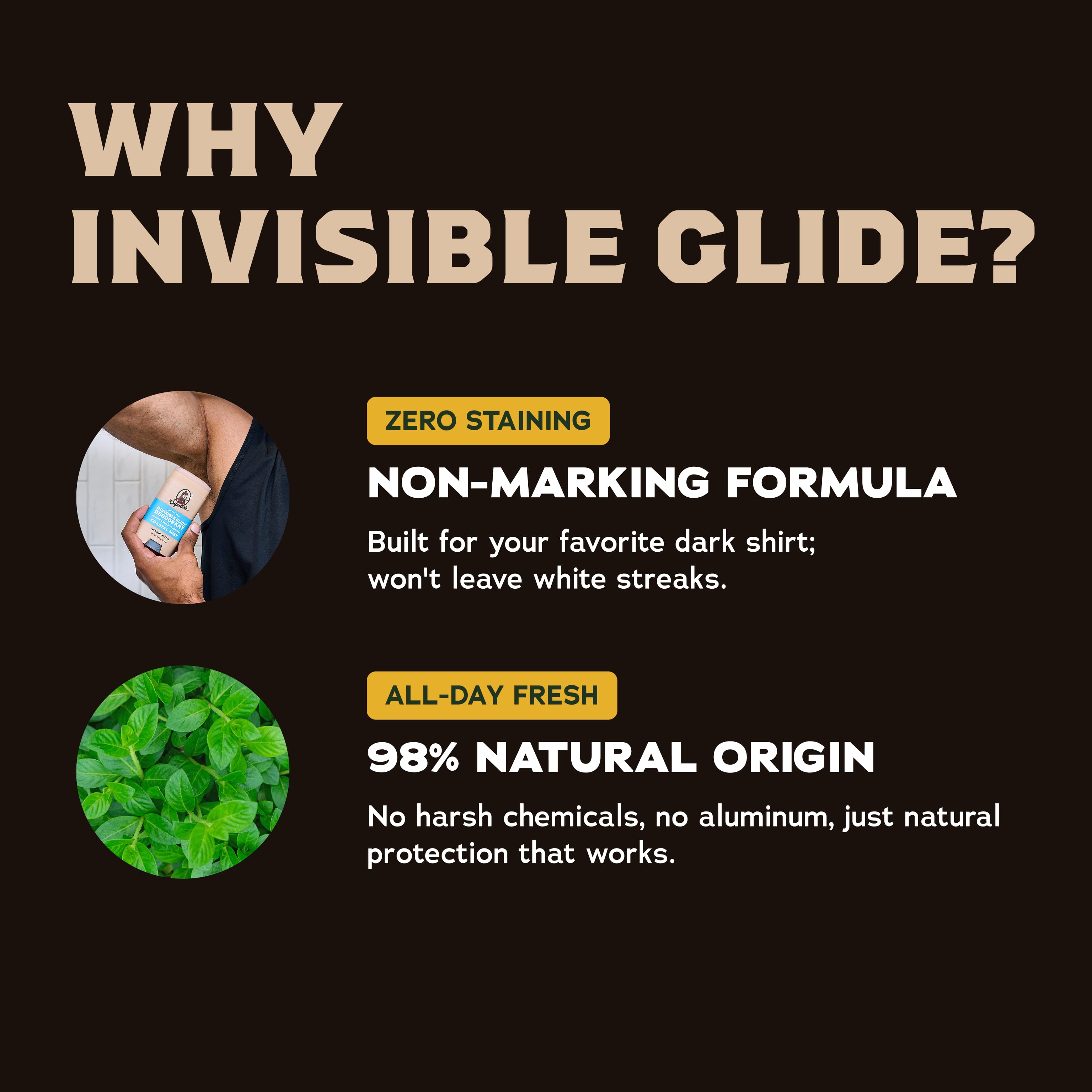 Dr. Squatch Soap Exclusive: Invisible Glide Deodorant 2-Pack Offer - Image 4