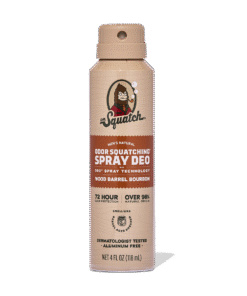 Dr. Squatch Soap Wood Barrel Bourbon Spray Deodorant