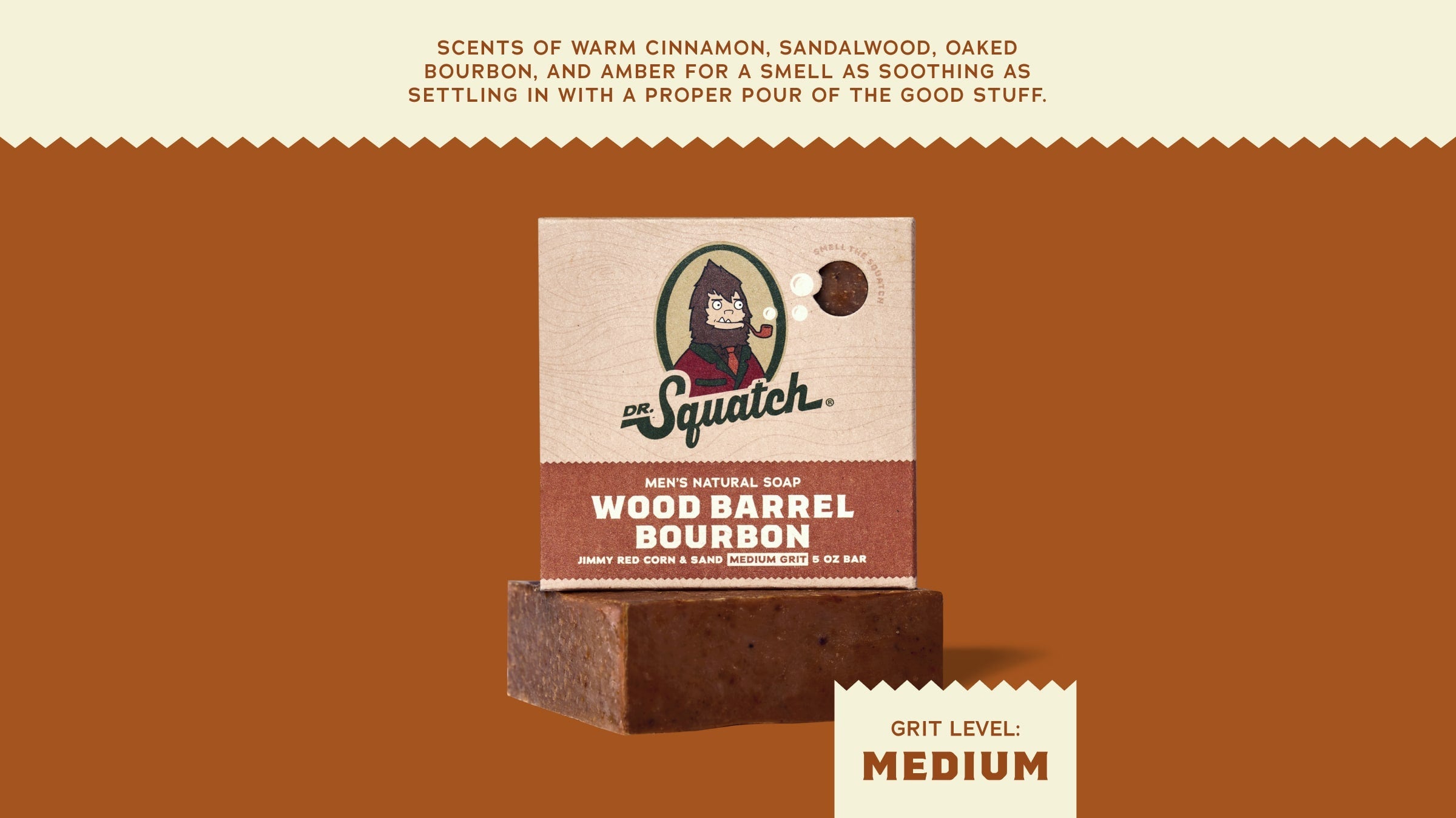 Dr. Squatch Soap Wood Barrel Bourbon - Image 8