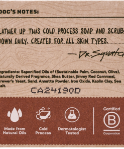 Alternative view of Dr. Squatch Soap Wood Barrel Bourbon Mini