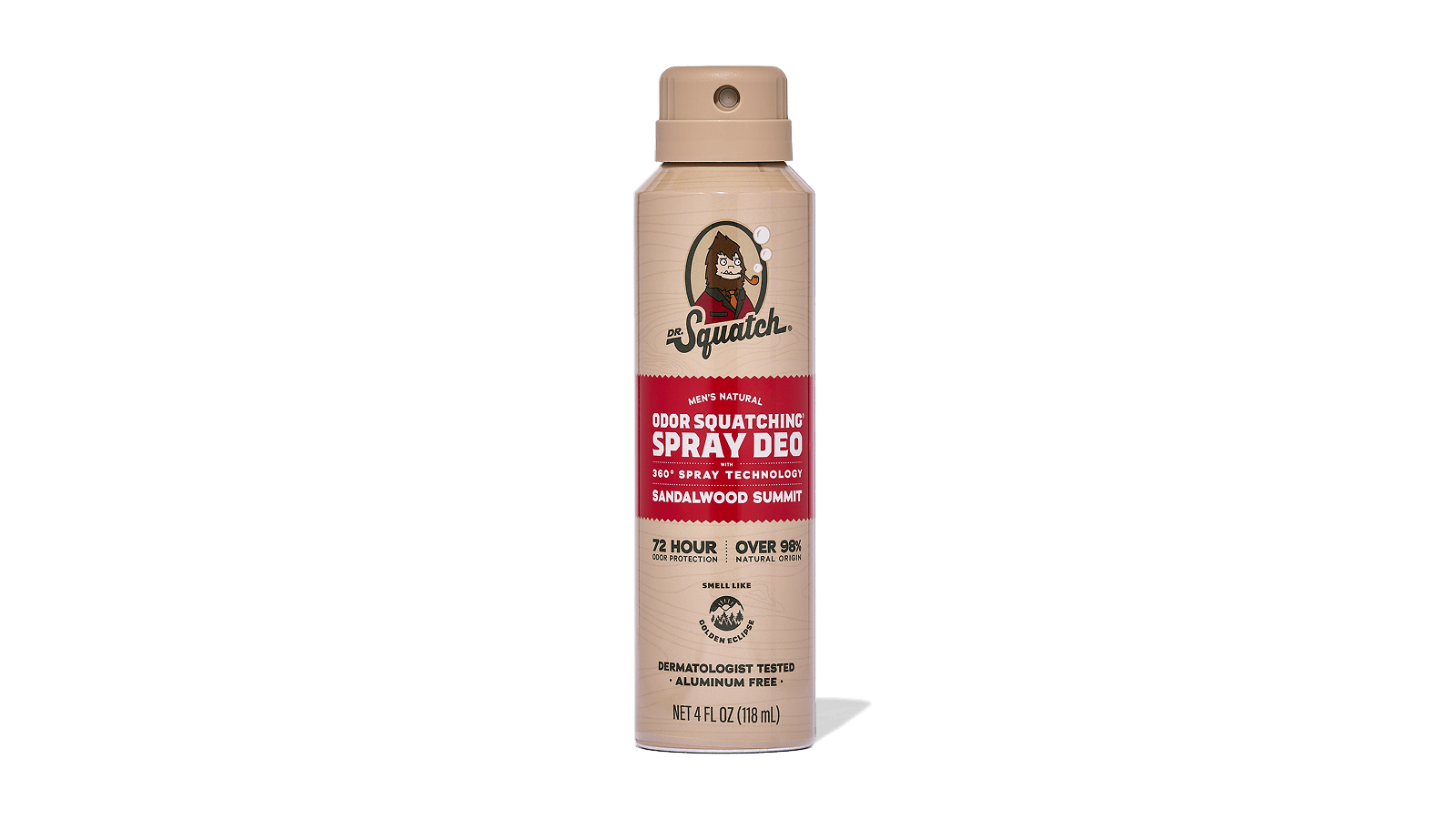 Dr. Squatch Soap Sandalwood Summit Spray Deodorant