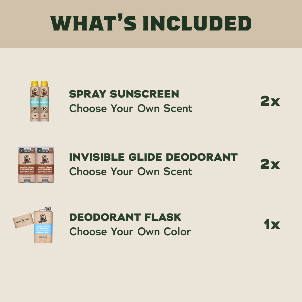 Dr. Squatch Soap Festival Set + FREE Deo Flask - Image 2