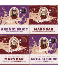 Dr. Squatch Soap Area 51 & Mars Bar 4-Pack