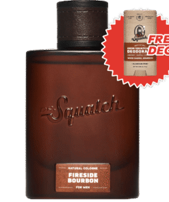 Dr. Squatch Soap Fireside Bourbon Cologne with Free Deo!