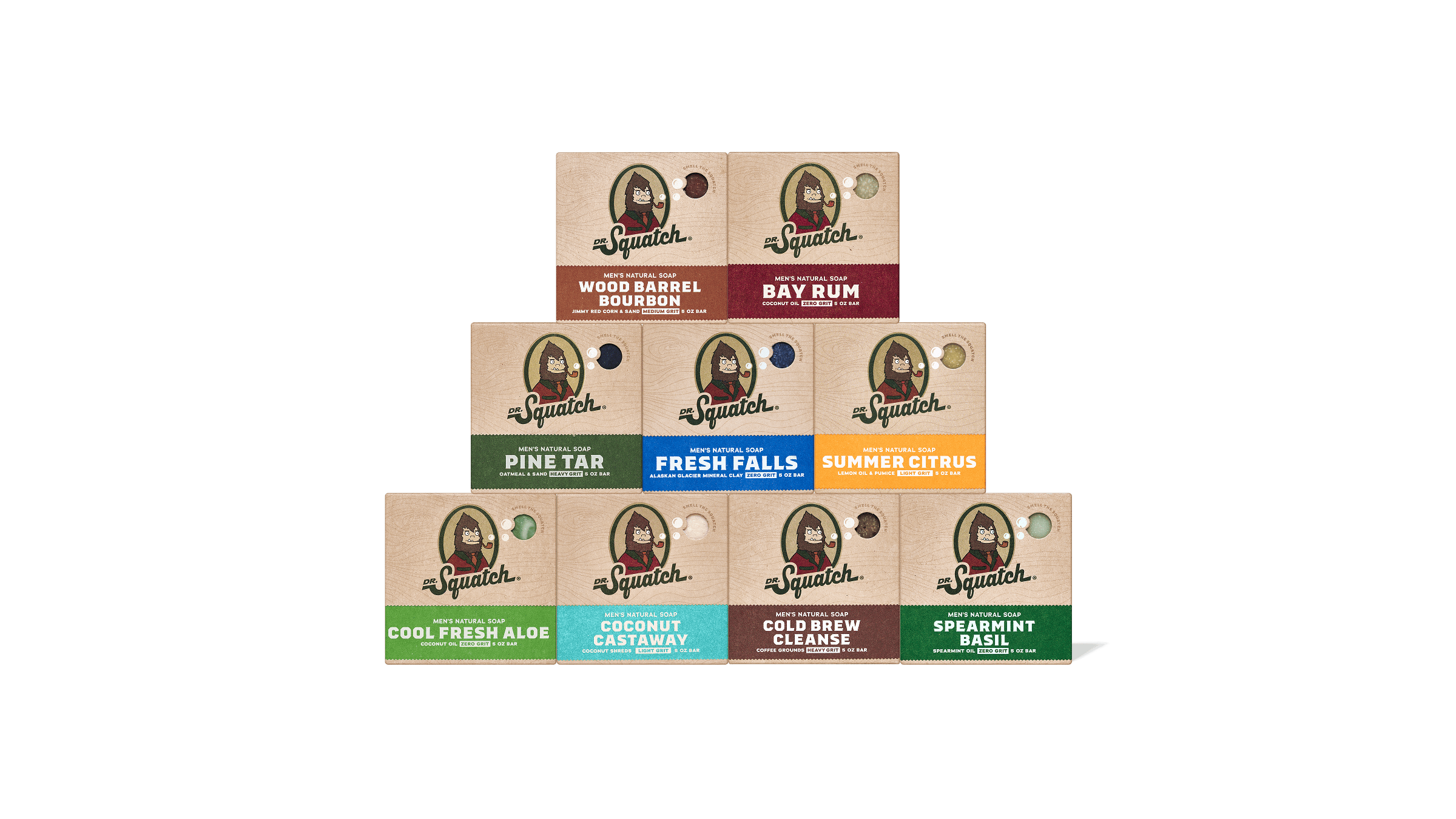 Dr. Squatch Soap Bar Soap 9-Pack