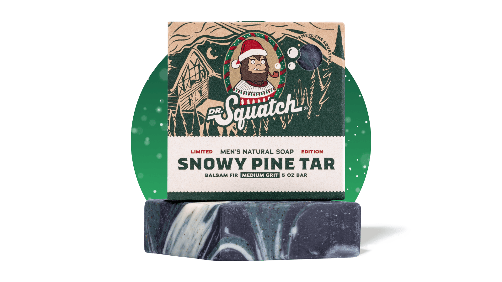 Dr. Squatch Soap Snowy Pine Tar