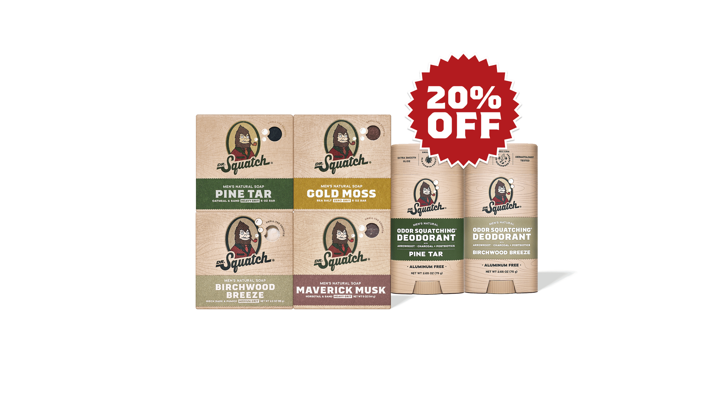 Dr. Squatch Soap Max Defense Pack - Image 3