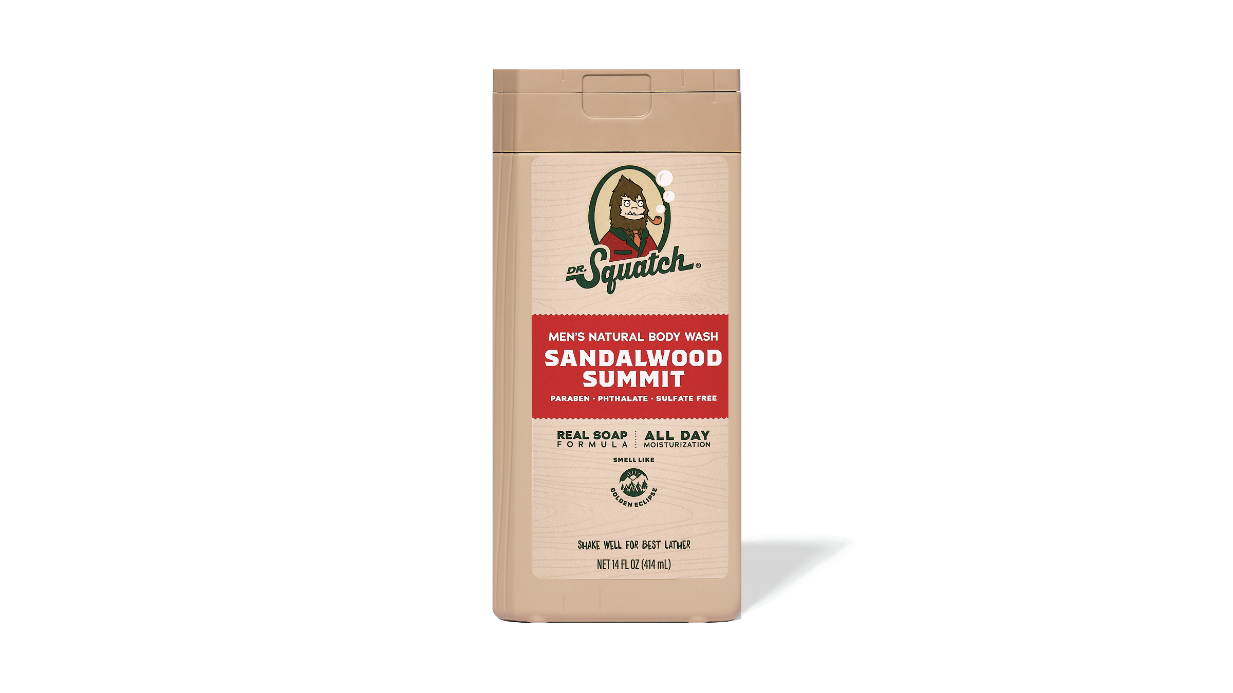 Dr. Squatch Soap 14 oz Sandalwood Summit Body Wash