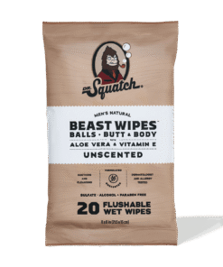 Dr. Squatch Soap Unscented Wipes
