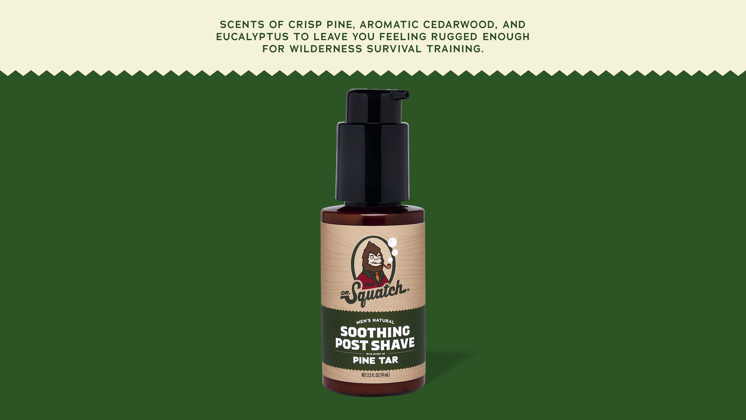 Dr. Squatch Soap Soothing Post Shave Pine Tar - Image 4