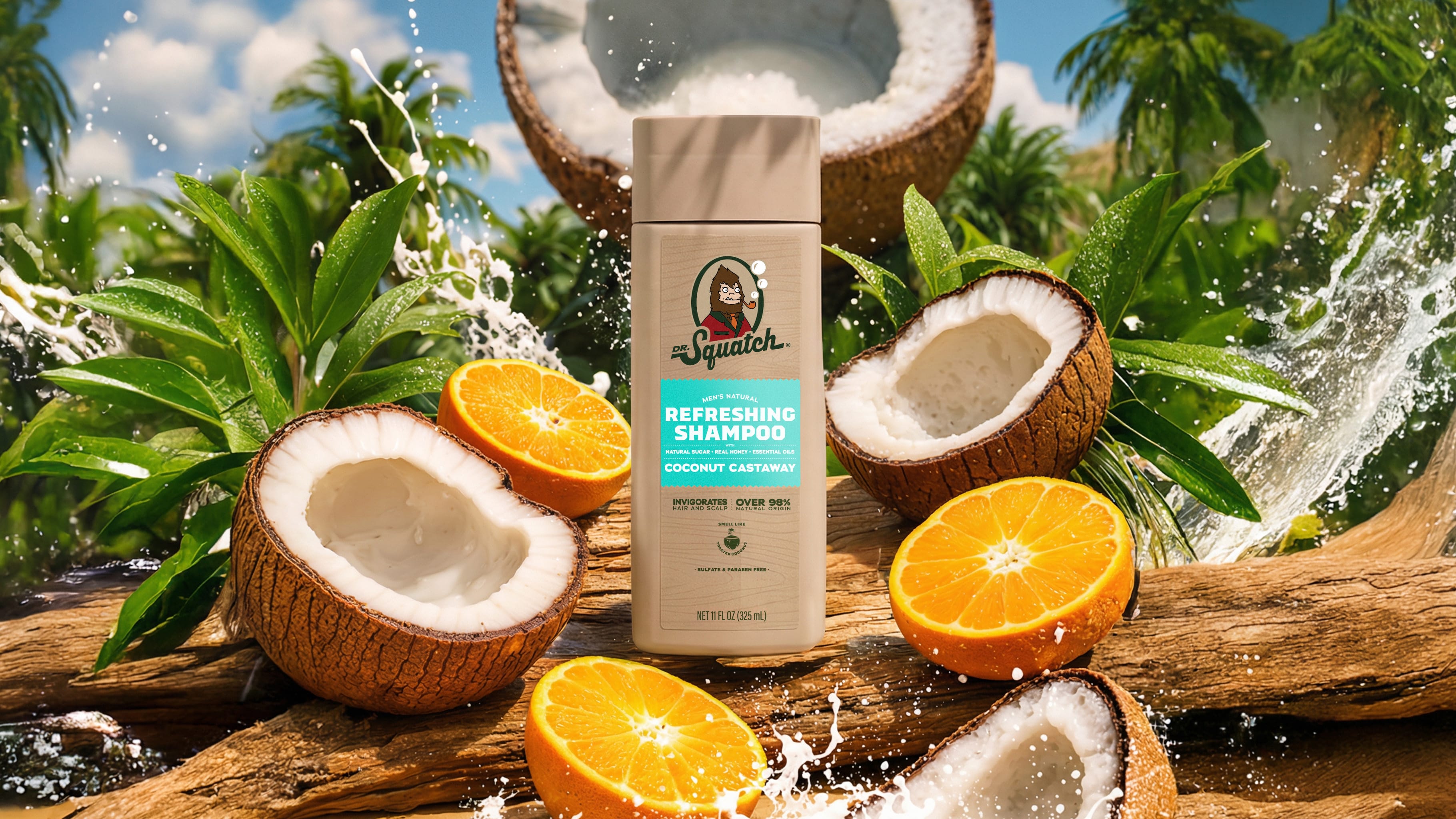 Dr. Squatch Soap Coconut Castaway Shampoo - Image 2