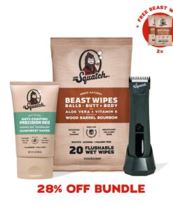 Dr. Squatch Soap Ultimate Ball Care Bundle & Free Beast Wipes
