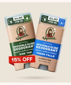 Dr. Squatch Soap Exclusive: Invisible Glide Deodorant 2-Pack Offer